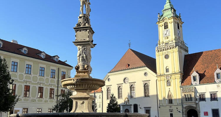 Un paseo por Bratislava.